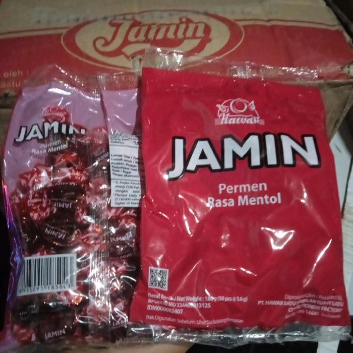 

Promo 2 Pack Permen Jamin Isi 50,Permen Rasa Pahit Segar Berkualitas