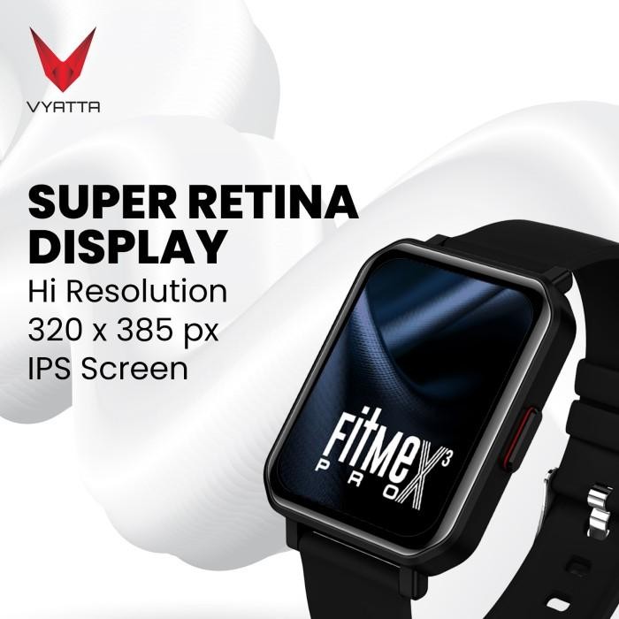 VYATTA FITME PRO X GEN 2 SMARTWATCH LARGE SCREEN 1.69" 24 SPORT MODE
