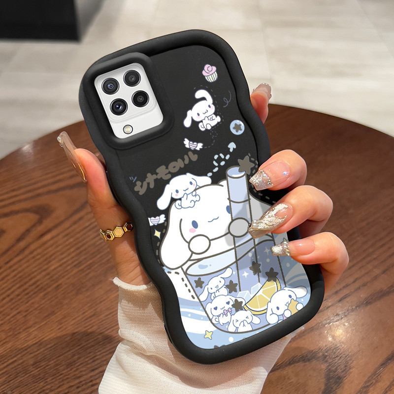 Casing Untuk Samsung A22 M22 M32 Case Case Case Casing HP Kelinci Teh Susu Lucu pola lucu silikon So