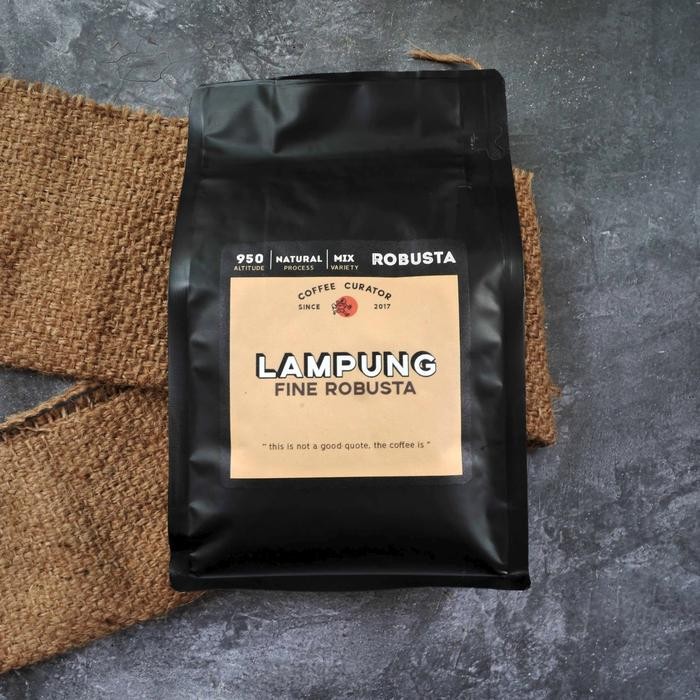 

Kopi Robusta Lampung 250gr - Fine Robusta - Single Origin