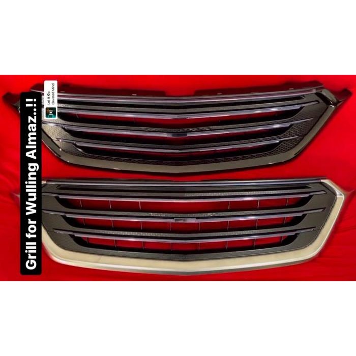 Grill depan Wuling Almaz