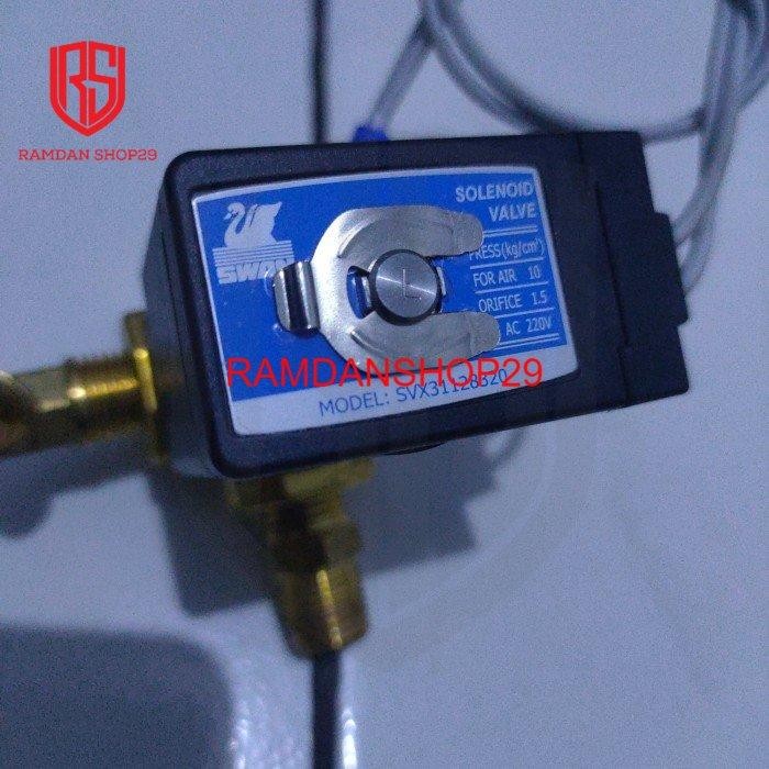 SELENOID VALVE KOMPRESOR SWAN 10-15 HP SW 310 415 ORIGINAL SWAN