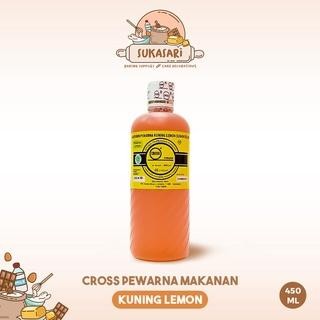 

Cross Lemon Yellow 450ML pewarna makanan kuning muda food coloring