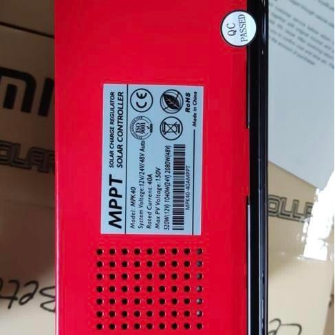 SOLAR CHARGE CONTROLLER TENAGA SURYA MPPT STEC 40A 40 A