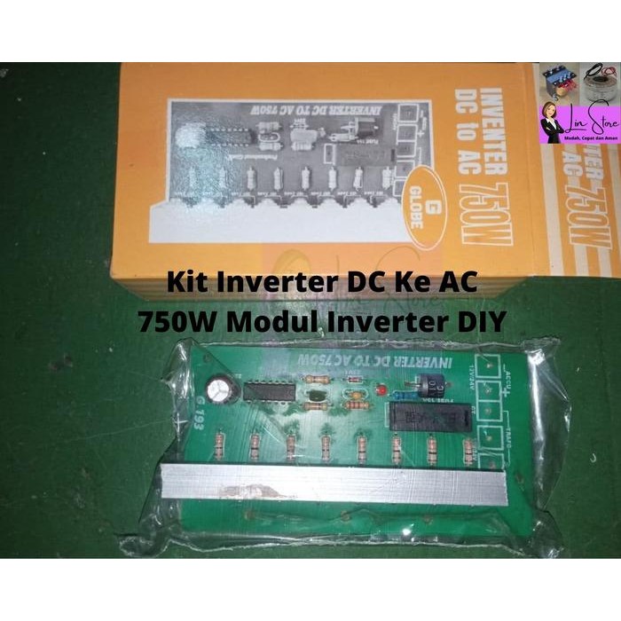 KIT INVERTER DC KE AC 750W MODUL INVERTER DIY