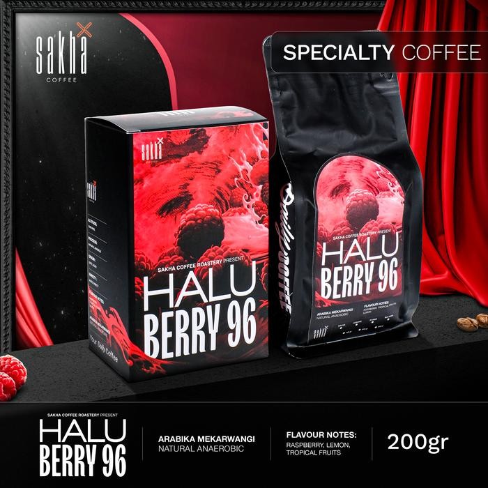 

HALU BERRY 96 Kopi Arabika Coffee Filter Specialty ArabicaCoffeBean