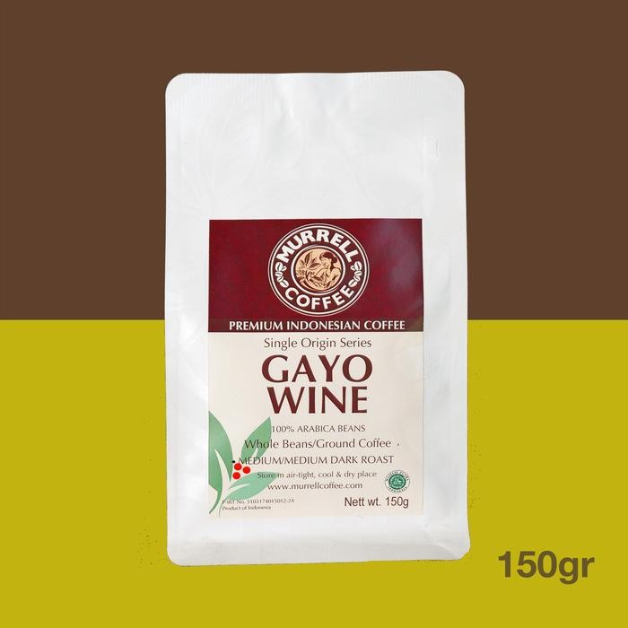 

GAYO WINE kopi arabica specialty premium biji bubuk MURRELL COFFEE
