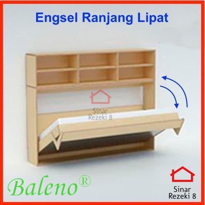 Engsel Ranjang Tempat Tidur Lipat Dinding Rak Bed Save 339 Wallbed