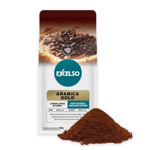 

Excelso Arabica Gold Bubuk Kopi 200 gram