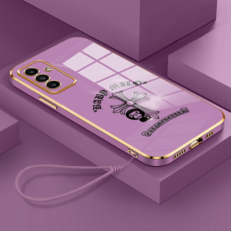 Casing Hp Untuk Samsung Galaxy A24 Case salib Kasing Softcase mata Kesing baru lunak pelindung silik