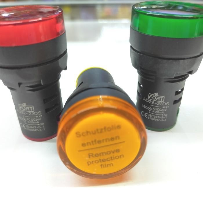 [Expert] pilot lamp LED 24volt AC/DC 22mm lampu panel