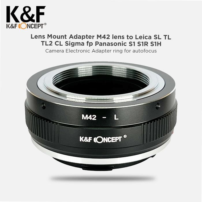 KNF Concept Lens Mount Adapter M42 to L Mount Camera Body