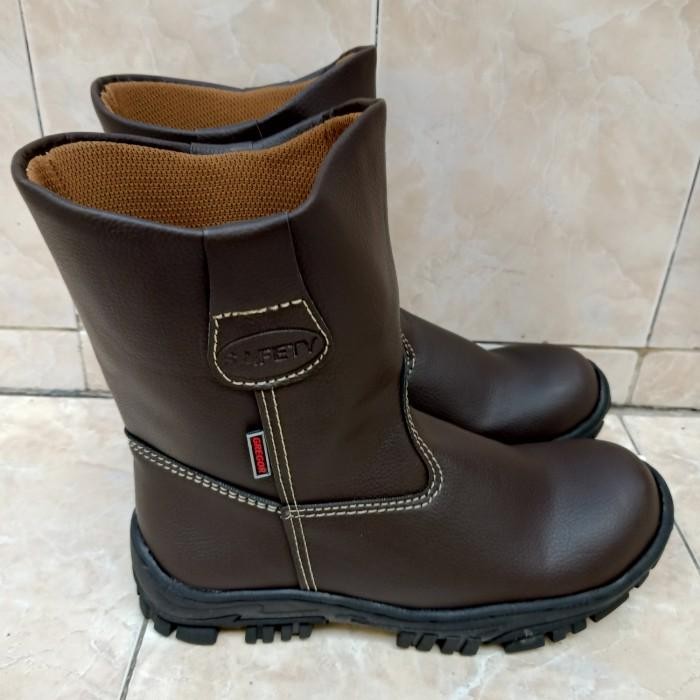 Expert sepatu safety shoes king Gregor proyek ujung besi