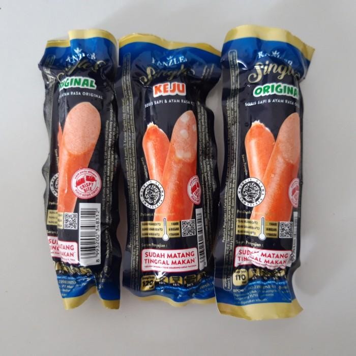 

(Expert) Sosis Kanzler Singles Ori Hot Cheese