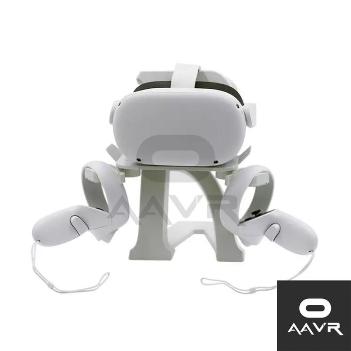 AAVR dudukan Stand di meja untuk headset VR Meta Quest 2