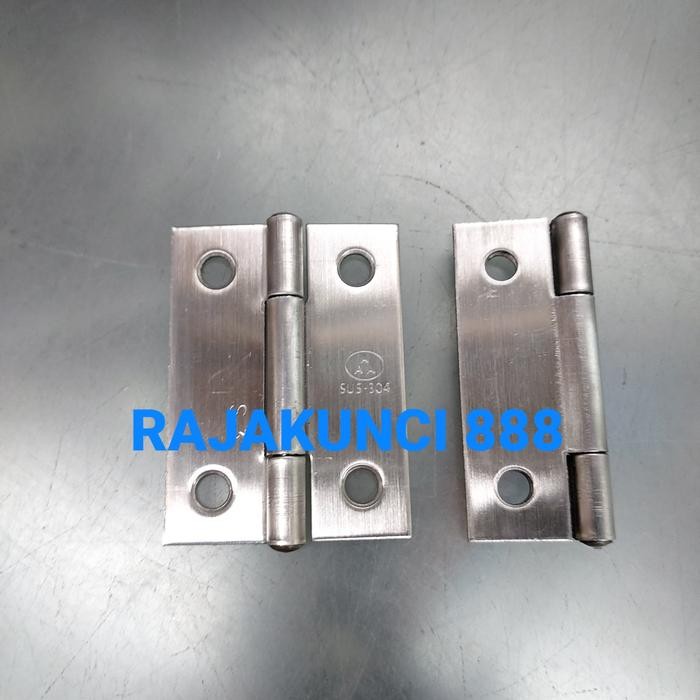 Engsel Stainless Aaa 304 1.5In / Engsel Stainless Steel 304 1.5In