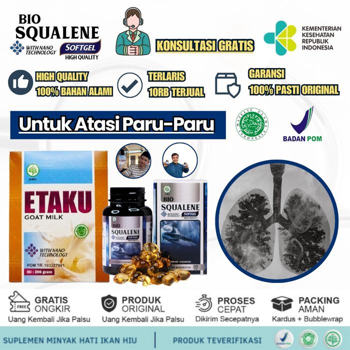 Etawaku Susu Pembersih Paru Paru - Susu Buat Flek Paru Kotor - Susu Radang Paru Paru - Susu Sesak