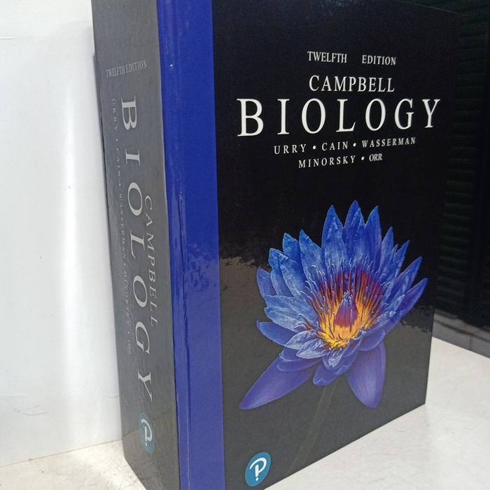 Terlaris buku Campbell biology 12th edition Hardcover full color SALE