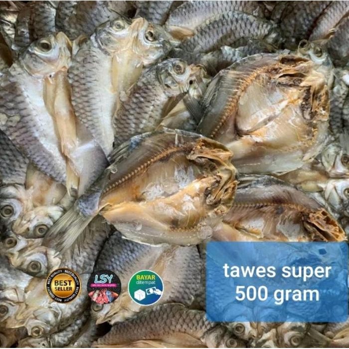 

Ikan Asin Tawes Super 500 Gram