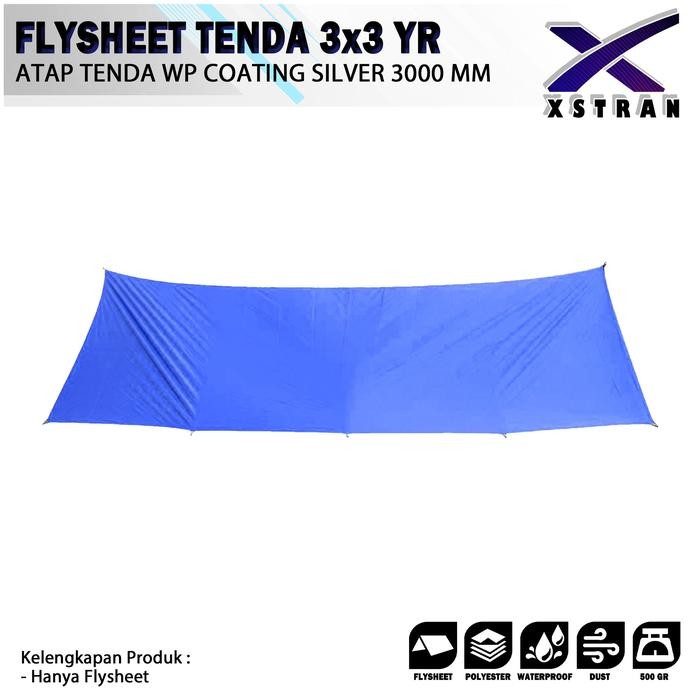 Consina - Flysheet 3X3 - Fly Sheet Tenda Camping