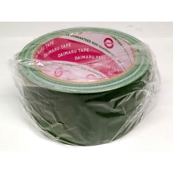 

Stok Baru Daimaru Cloth Tape 48 Mm X 12 M Hijau