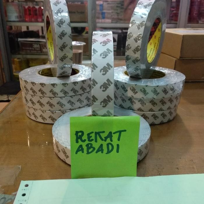 

Stok Baru Double tape tissue 3M 9075i/7385c 24mmx50M