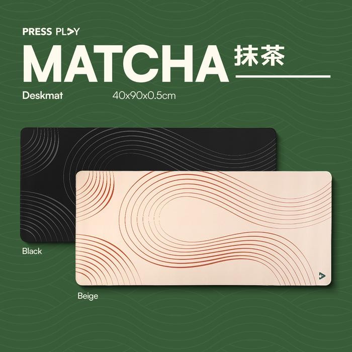 MATCHA Gaming Mousepad Deskmat by Press Play