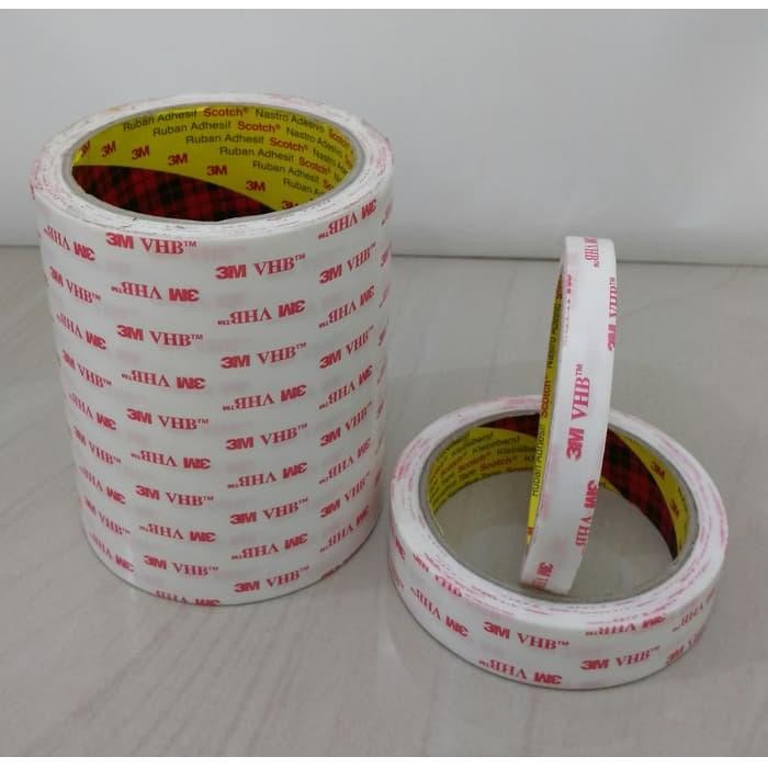 

Stok Baru 3M VHB Tape 4950 White, 24 mm x 3 mtr