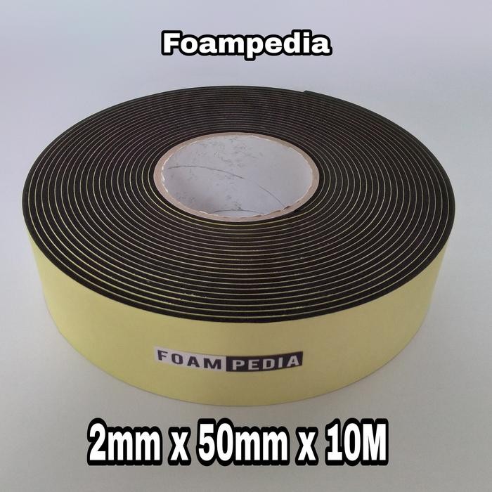 

Stok Baru Single Foam Tape 2mm x 50mm x 10M