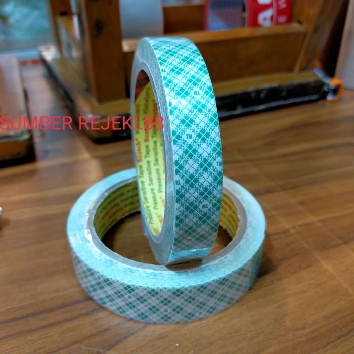 

Stok Baru 3M 4032 Double Tape Lem Pengganti Paku Mounting Tape 18mmx3M Lem