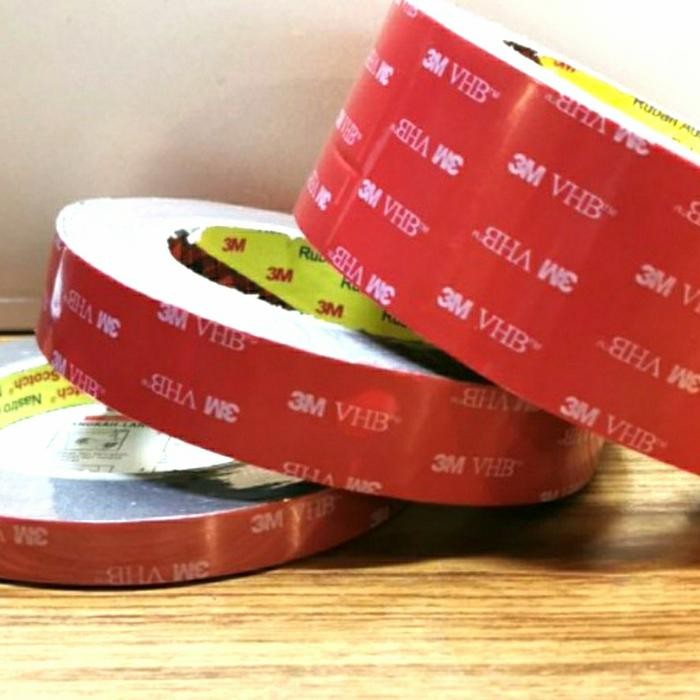 

Stok Baru Double tape 3M VHB 4900 merah Petekat serbaguna 48mm x 4,5 meter