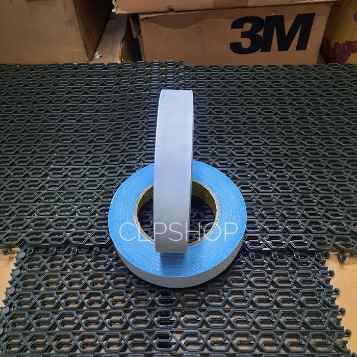 

Stok Baru double tape 3m tissue biru 24 mm