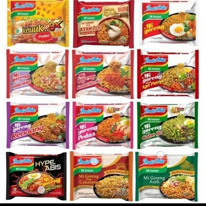 

Caraka.store1 10 BUNGKUS INDOMIE GORENG 10 BUNGKUS Indomi Goreng