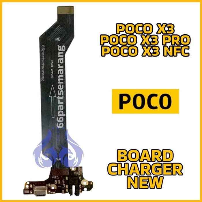 FLEXIBLE UI BOARD CHARGER MAINBOARD XIAOMI POCO X3/X3 NFC/X3 PRO NEW