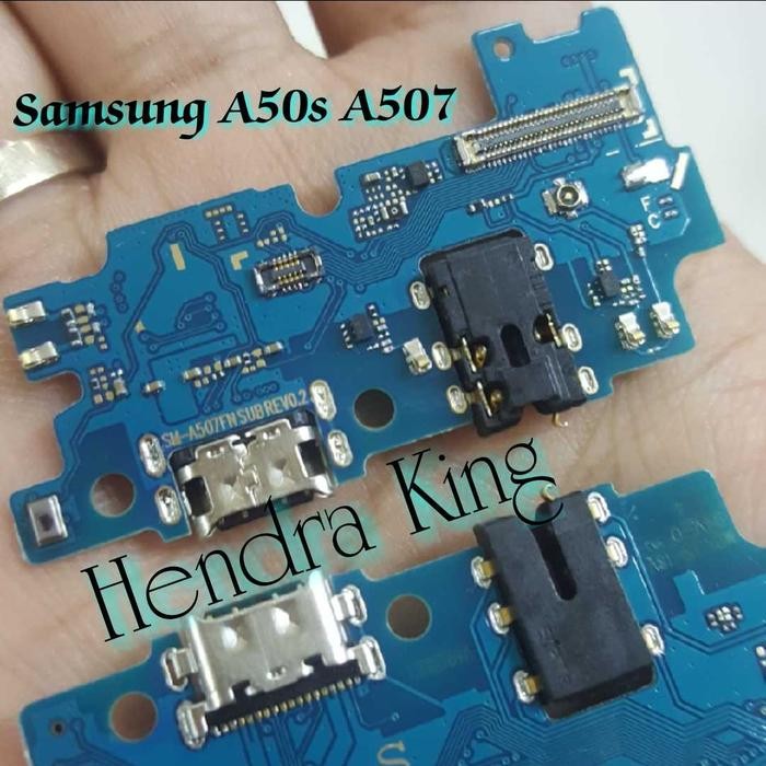 PAPAN PCB KONEKTOR CHARGER SAMSUNG A50S