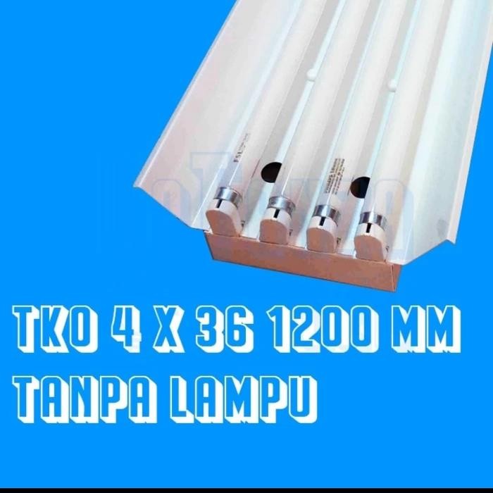 KAP LAMPU TKO 4X36 120CM KAP LAMPU TKO TL LED 4X16W PHILIPS