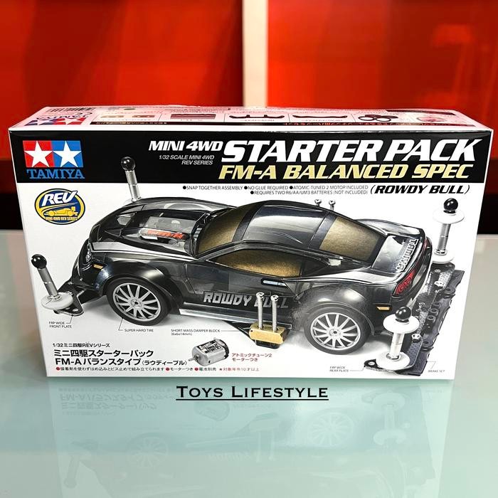 Mainan Rakit Mobil Tamiya Mini 4Wd Asli Original
