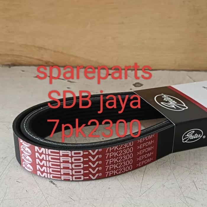 tali kipas/fan belt v-belt fanbelt innova reborn bensin 7pk2300 Gates