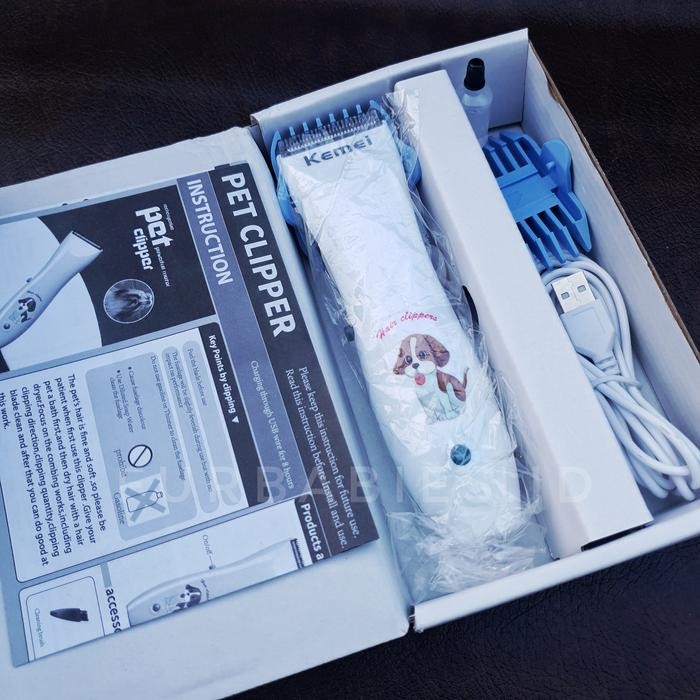 Keimei Clipper Alat Gunting Potong Bulu Grooming Anjing Kucing Hewan #Gratisongkir