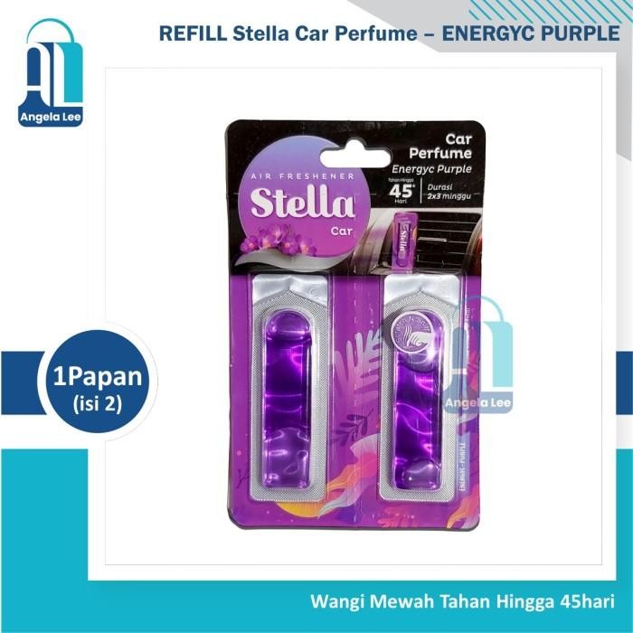 [Expert] REFILL Stella Car Perfume Air Freshener Pengharum Mobil Jepit 2pcs