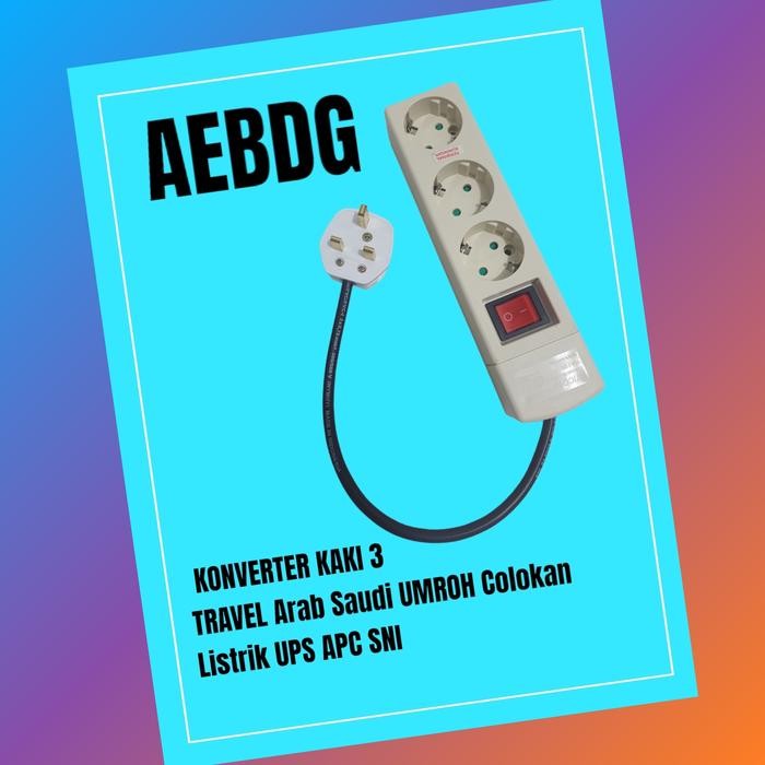 (Expert) Colokan Kaki 3 Singapore,Macau Malaysia,Arab Saudi colokan listrik