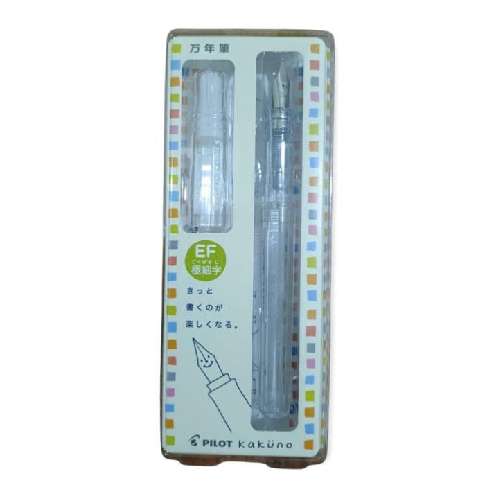 

Terlaris Pilot Kakuno Fountain Pen Ef/F/M Clear Fka-1Sr Ongkir Termurah