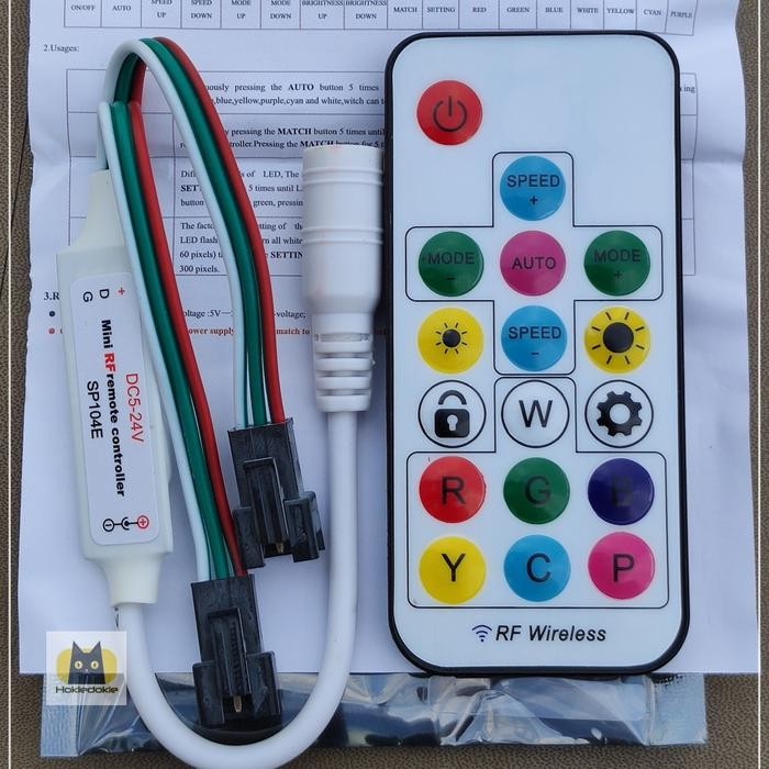 Modul Remote led RGB WS2811 ws2812b