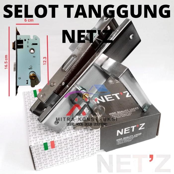 [Expert] Set Kunci Pintu / Handle Pintu Net'z / Gagang Pintu Netz Tanggung