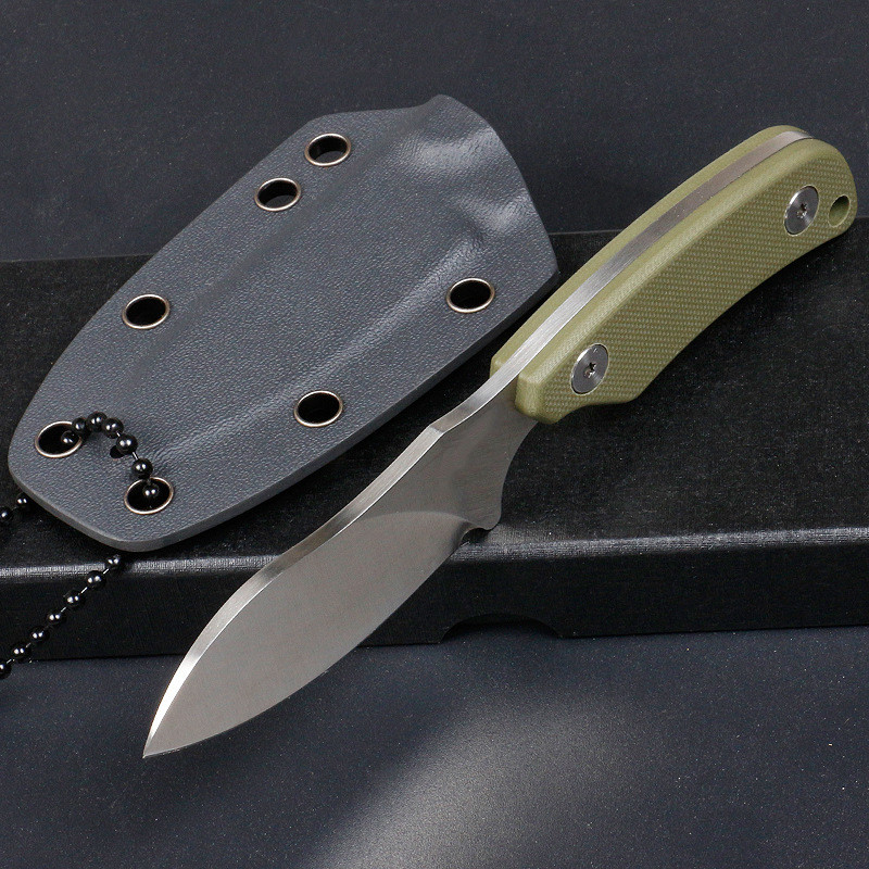 Knife Full Tang Fixed Blade Small Survival Knife Camping Outdoor EDC