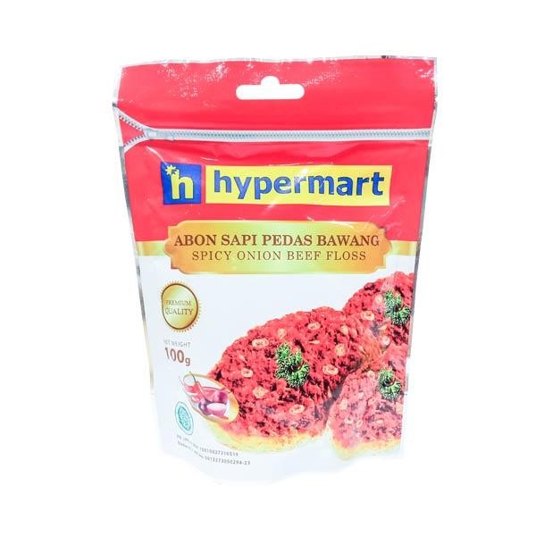 

BARANG TERLARIS HYPERMART VALUE PLUS ABON SAPI PEDAS 100 GR - Makanan Kering