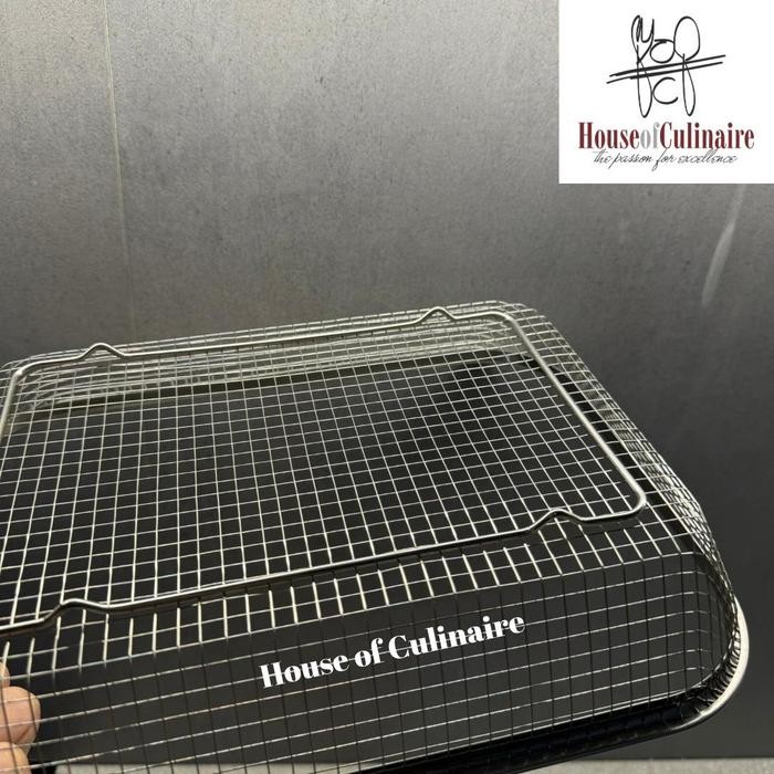 SARINGAN KOTAK KERANJANG BUAH PENIRIS MINYAK BASKOM CUCI SAYUR STAINLESS