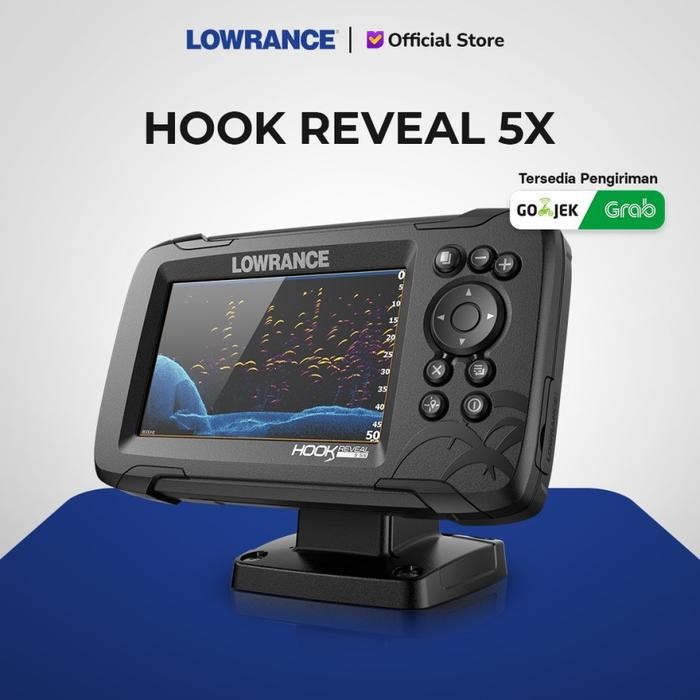 HOT SALE LOWRANCE Hook Reveal 5x Splitshot GPS Laut FishFinder