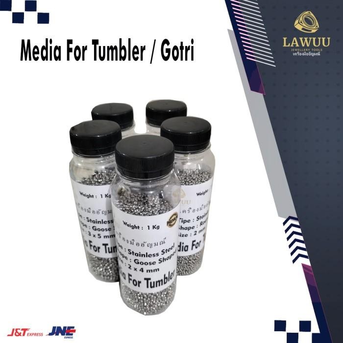 ~~~~~] Gotri Stainless Steel / Media For Tumbler Round Shape