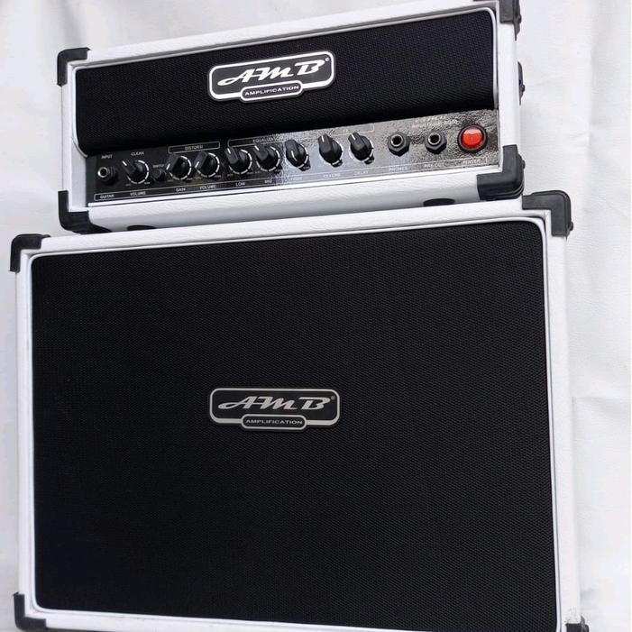 Ampli Gitar Amb Head Cabinet 8Inch Spek Mantap Suara Ngerii Bass Amplifier Mixer Subwoofer Bes